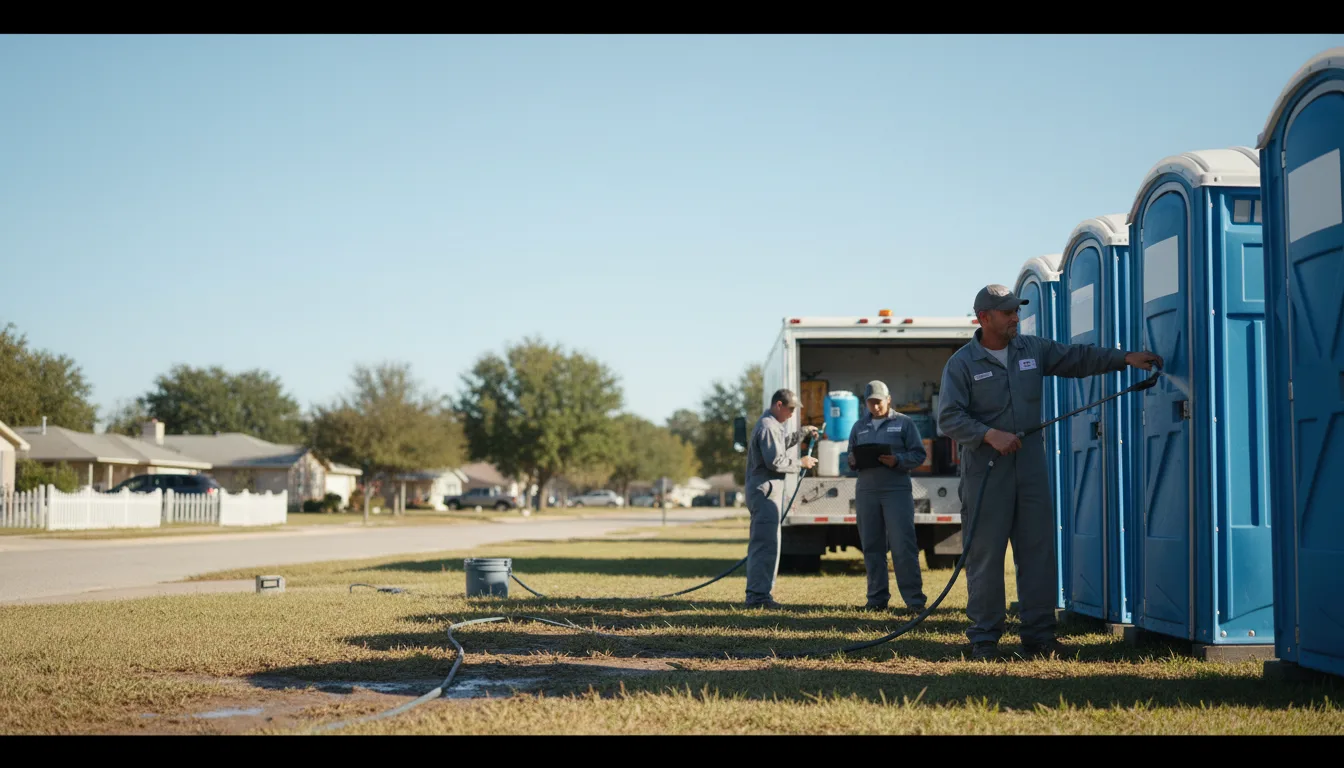 Long-Term Portable Toilet Rental in Kingsford, MI near me